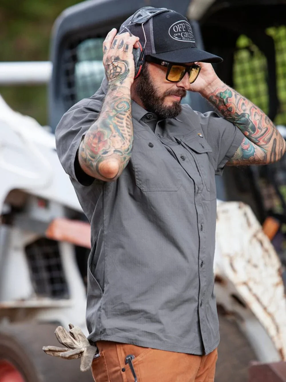 Off The Grid Surplus Thunderbolt SS Shirt - Castlerock